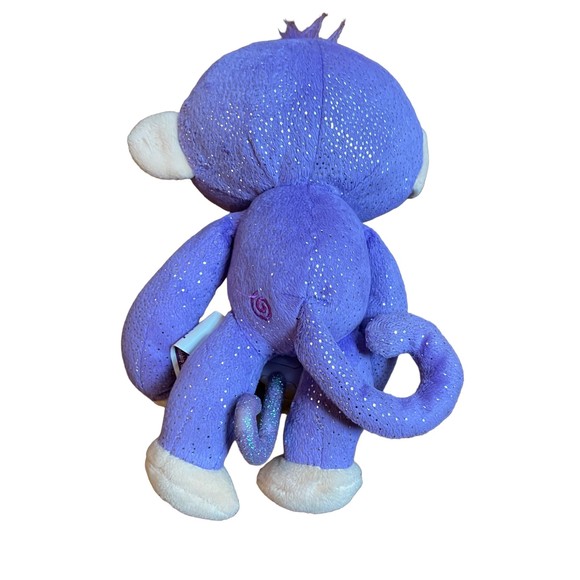 Fingerlings Small Plush Monkey Purple & Glitter Baby Fingerlings Make Noises - Picture 6 of 9